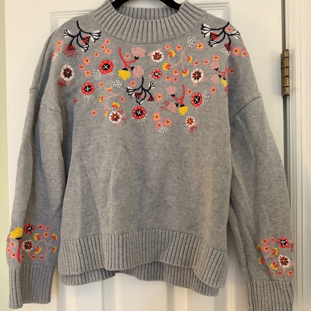 Embroidered Boden Sweater